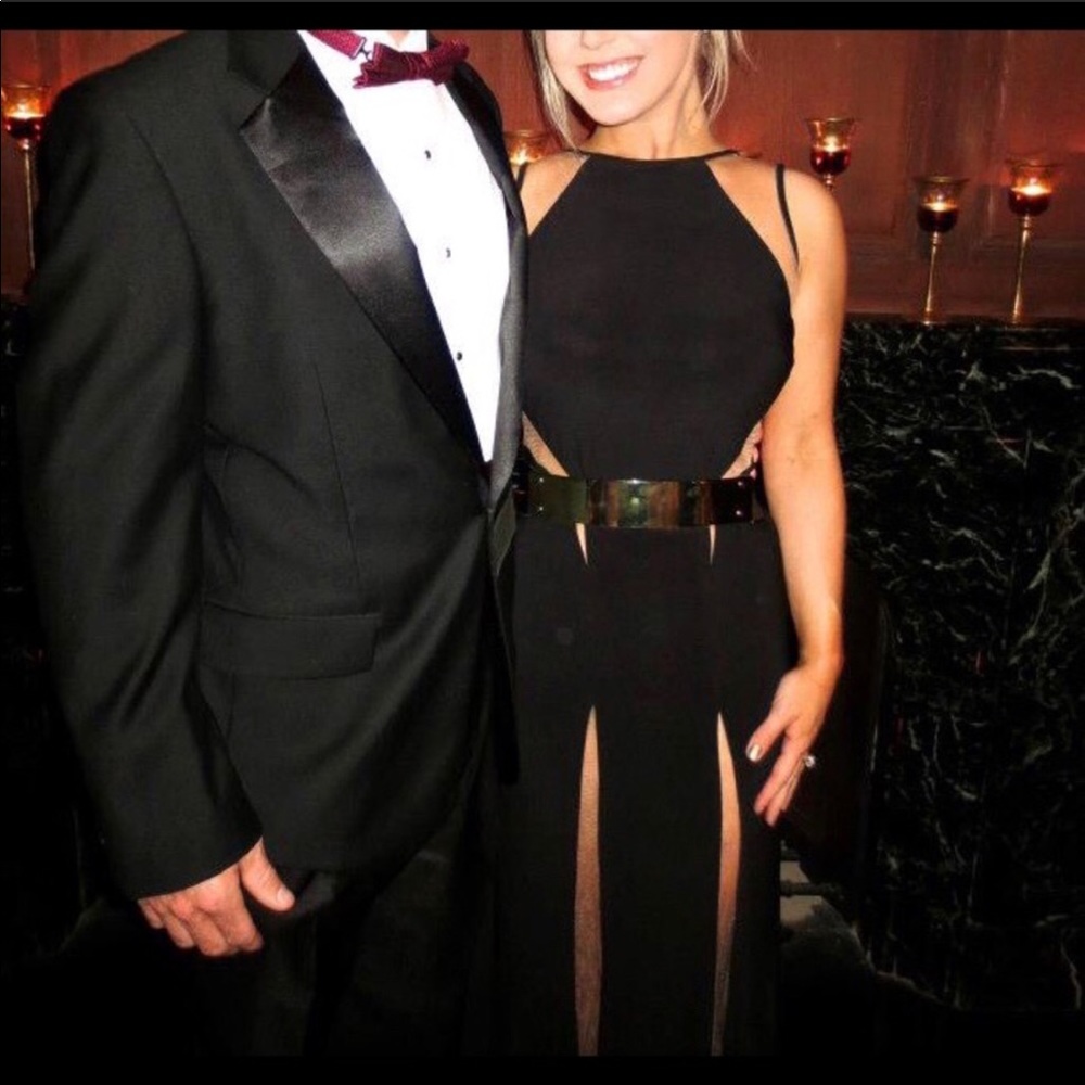 Jovani dress with mesh details